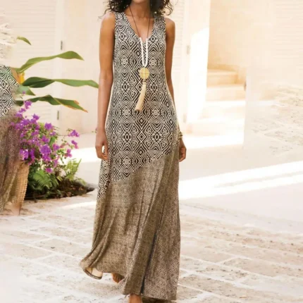 Bohemian Style Maxi Dress