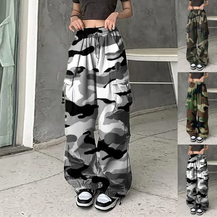 Baggy Camouflage Cargo Pants