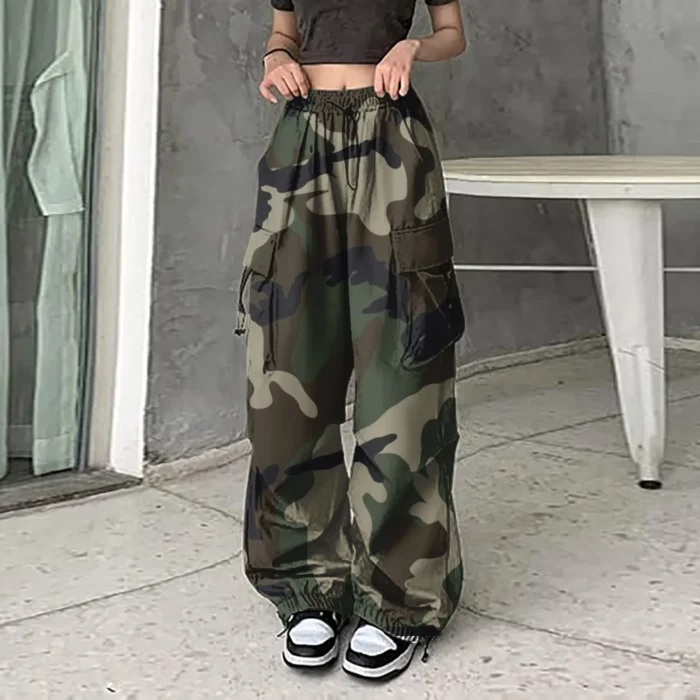 Baggy Camouflage Cargo Pants