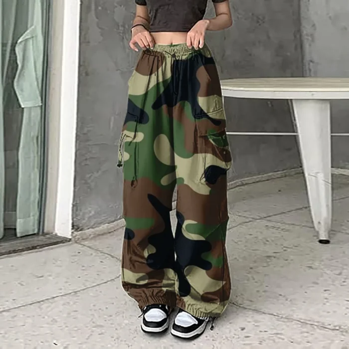 Baggy Camouflage Cargo Pants