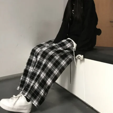 Baggy Plaid Pants