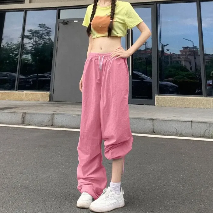 Pink Baggy Pants