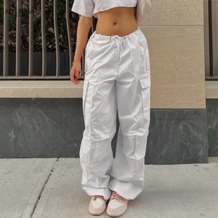 white Baggy pants