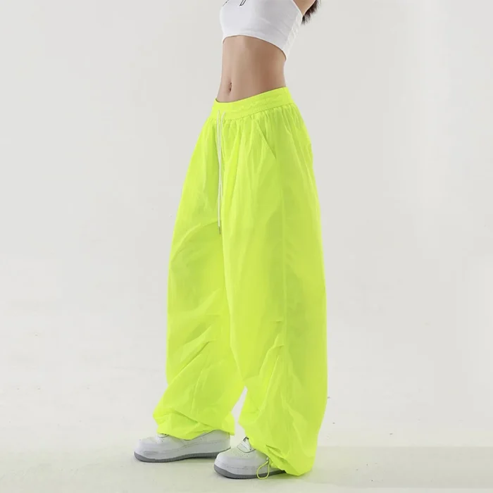 Wide Leg Baggy Cargo Pants