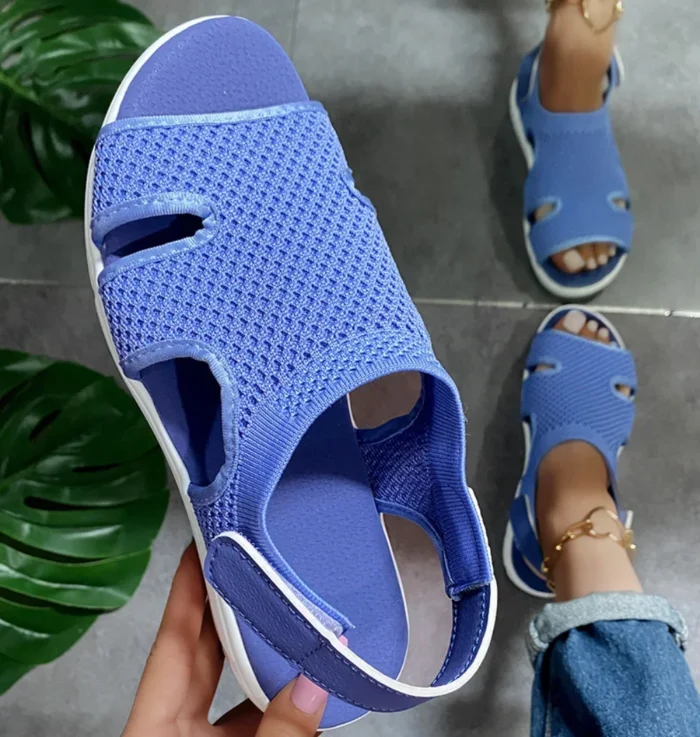 Blue Orthopedic Sandals