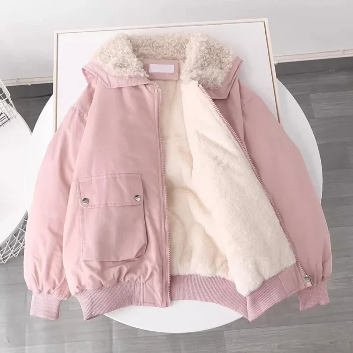 Pink Down Jacket