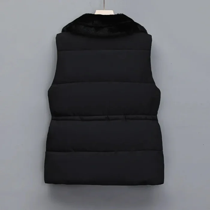 Black Winter Vest