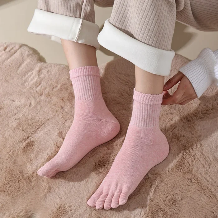 Toe Socks Pink