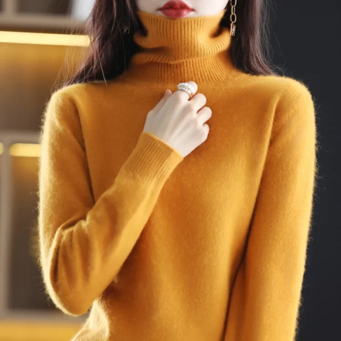 Yellow Cashmere Sweater