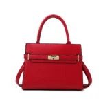 Women Soft Leather Bucket Bag 2 Red Leather Bucket Bag