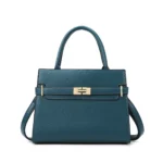Women Soft Leather Bucket Bag 3 Green Leather Bucket Bag